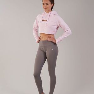 Gymshark raw edge hoodie size small